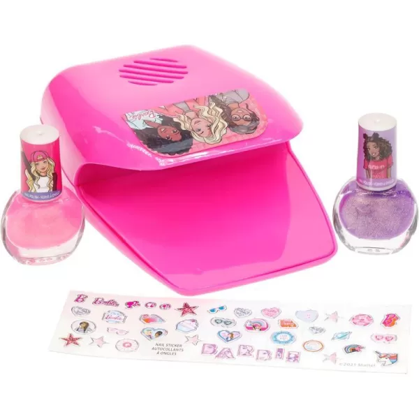 Townley Girl Barbie NonToxic PeelOff Nail Polish Set with Nail Dryer for Girls Batteries Not Included Ages 3Townley Girl Barbie NonToxic PeelOff Nail Polish Set with Nail Dryer for Girls Batteries Not Included Ages 3