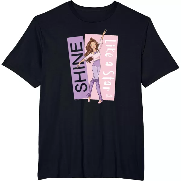 Barbie  Ballerina Barbie  Purple Leotard Shine Like a Star TShirtBlack