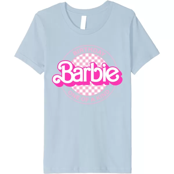 Barbie  Barbie Birthday Classic  One of a Kind Premium TShirtBaby Blue