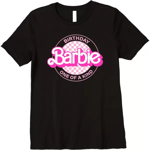 Barbie  Barbie Birthday Classic  One of a Kind Premium TShirtBlack