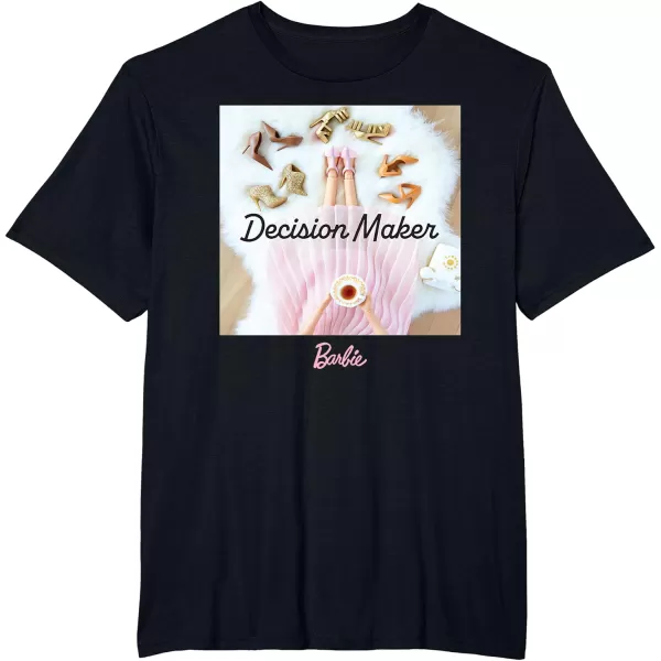 Barbie  Decision Maker TShirtBlack