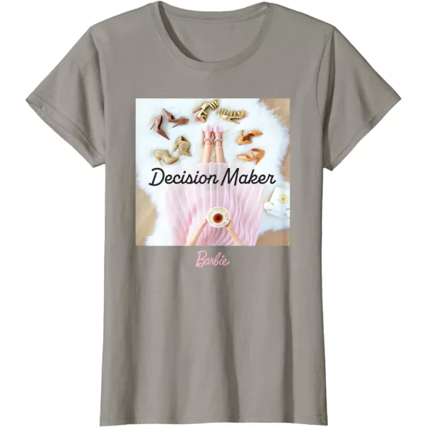 Barbie  Decision Maker TShirtSlate Grey