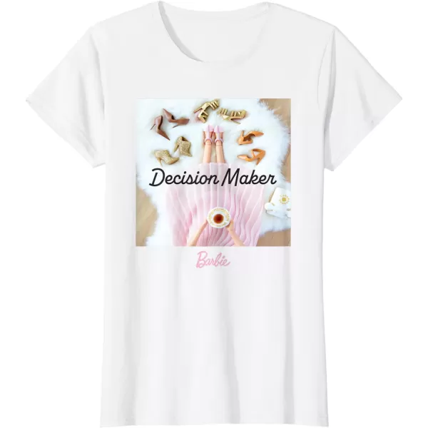 Barbie  Decision Maker TShirtWhite