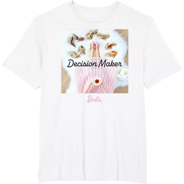 Barbie  Decision Maker TShirtWhite