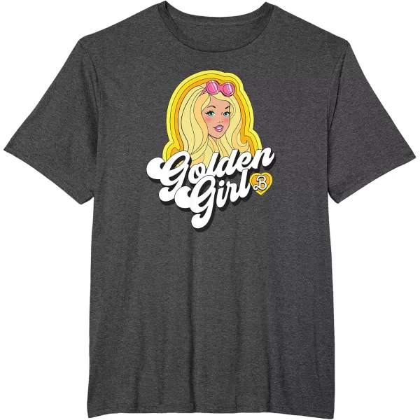 Barbie  Golden Girl TShirtDark Heather Grey