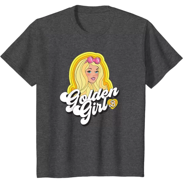 Barbie  Golden Girl TShirtDark Heather Grey