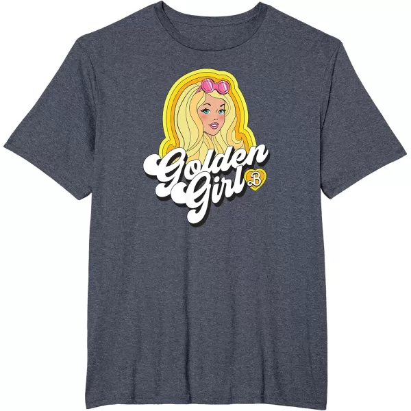 Barbie  Golden Girl TShirtHeather Blue