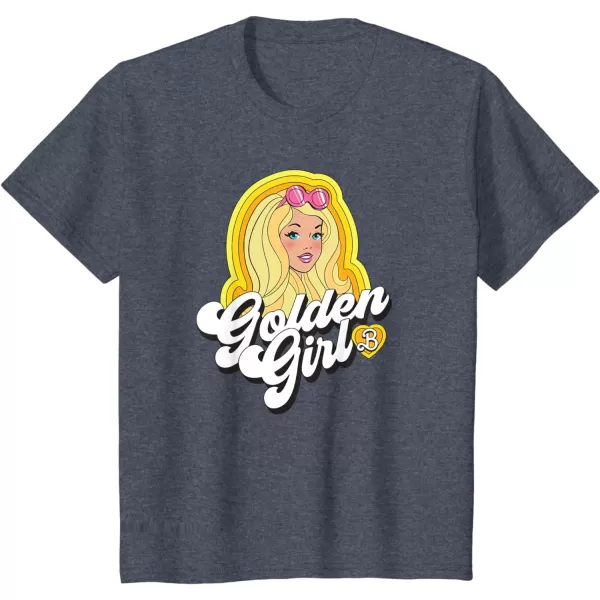 Barbie  Golden Girl TShirtHeather Blue