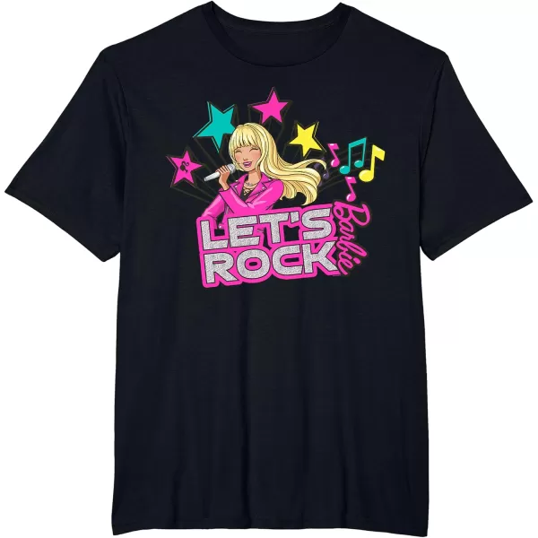 Barbie  Lets Rock Popstar TShirtBlack