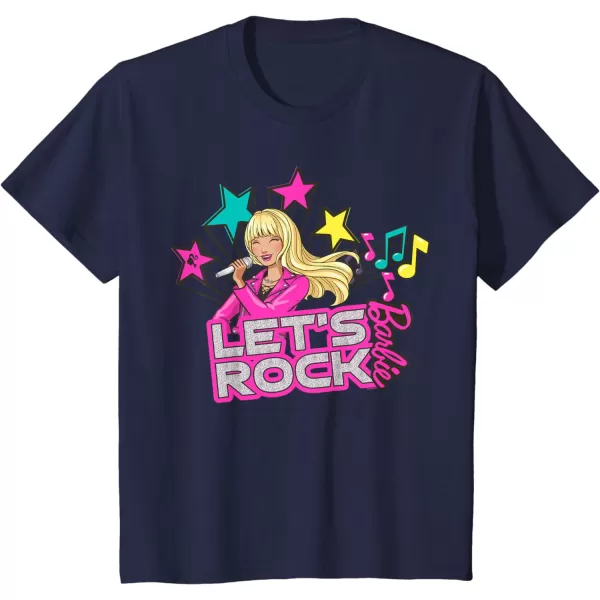 Barbie  Lets Rock Popstar TShirtNavy Blue