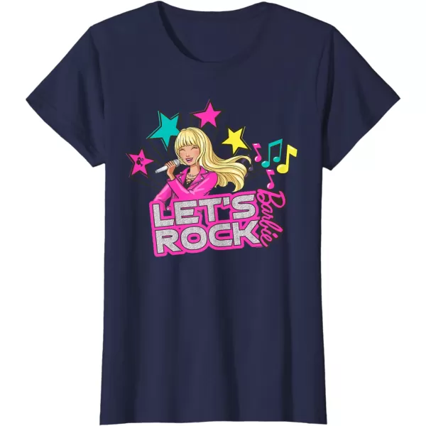 Barbie  Lets Rock Popstar TShirtNavy Blue