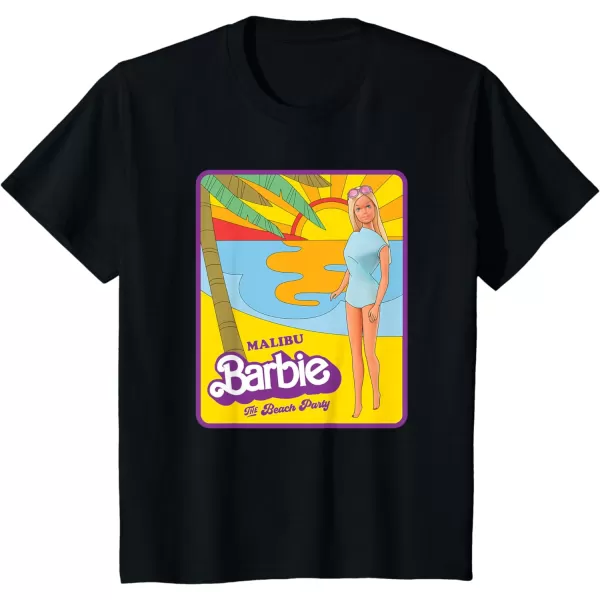 Barbie  Malibu Barbie Beach Party TShirtBlack