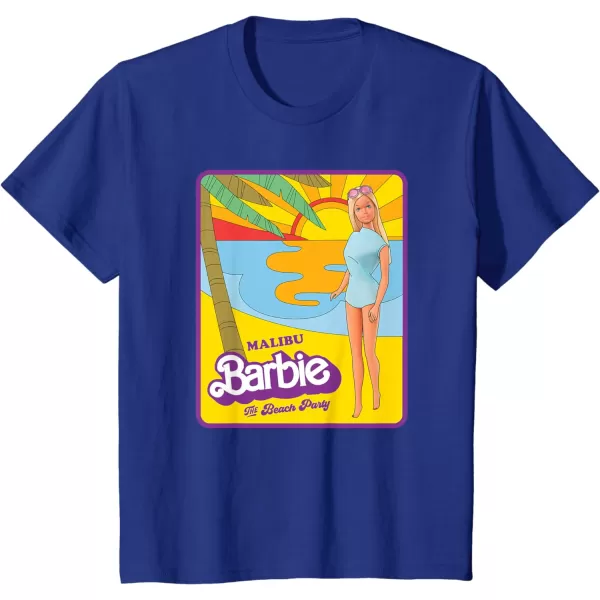 Barbie  Malibu Barbie Beach Party TShirtRoyal Blue