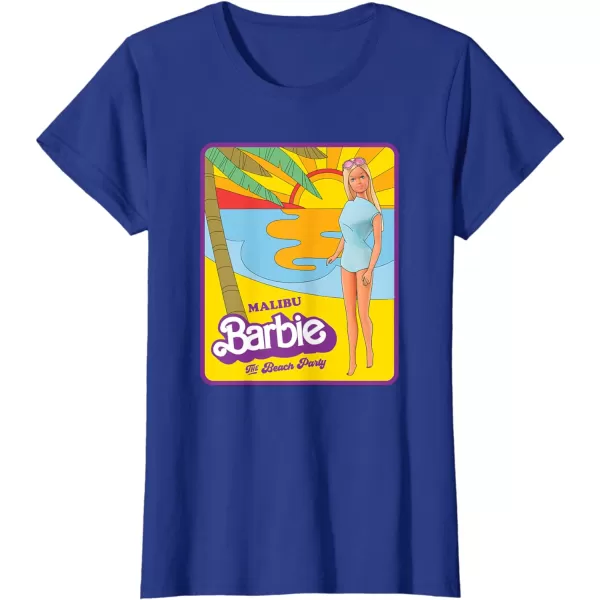 Barbie  Malibu Barbie Beach Party TShirtRoyal Blue