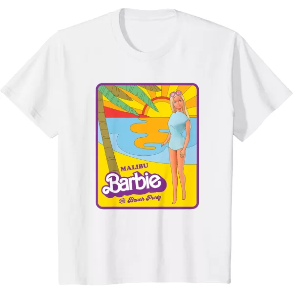 Barbie  Malibu Barbie Beach Party TShirtWhite