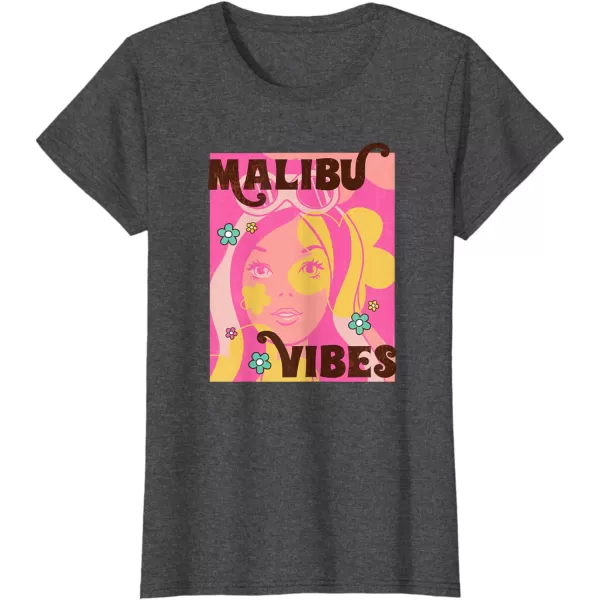 Barbie  Malibu Vibes TShirtDark Heather Grey