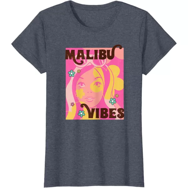 Barbie  Malibu Vibes TShirtHeather Blue