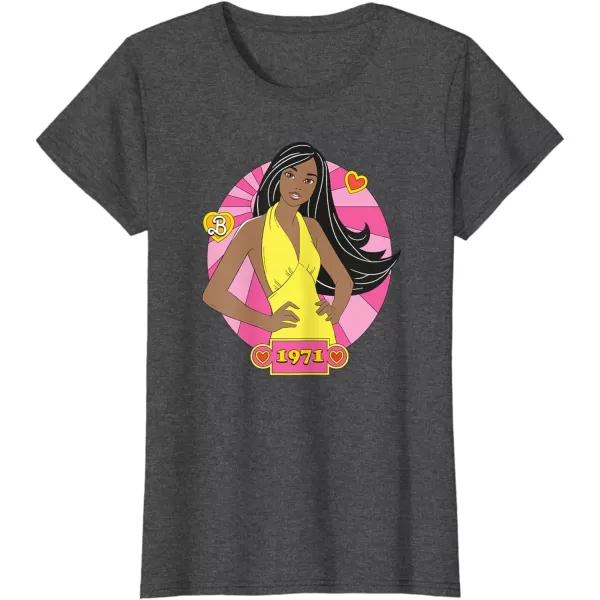 Barbie  Summer 1971 TShirtDark Heather Grey