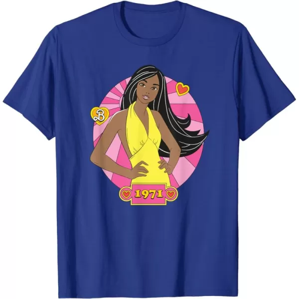 Barbie  Summer 1971 TShirtRoyal Blue