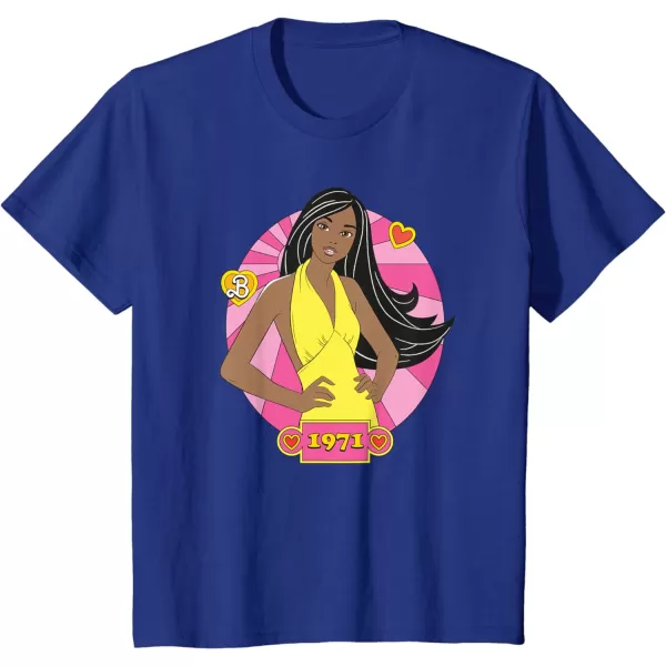 Barbie  Summer 1971 TShirtRoyal Blue