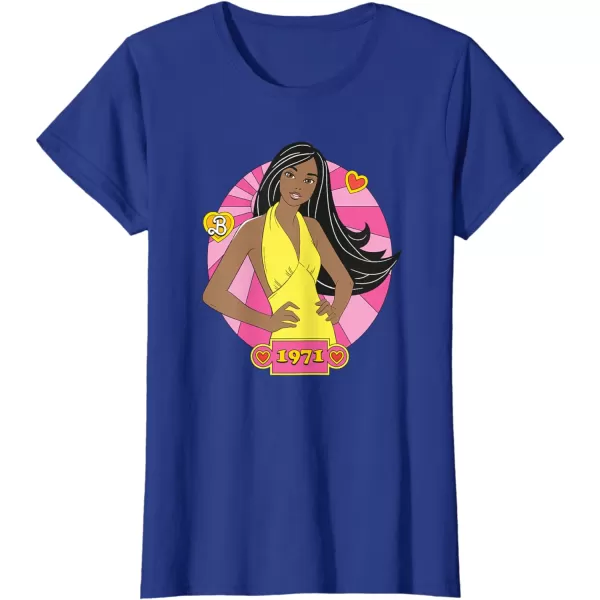 Barbie  Summer 1971 TShirtRoyal Blue