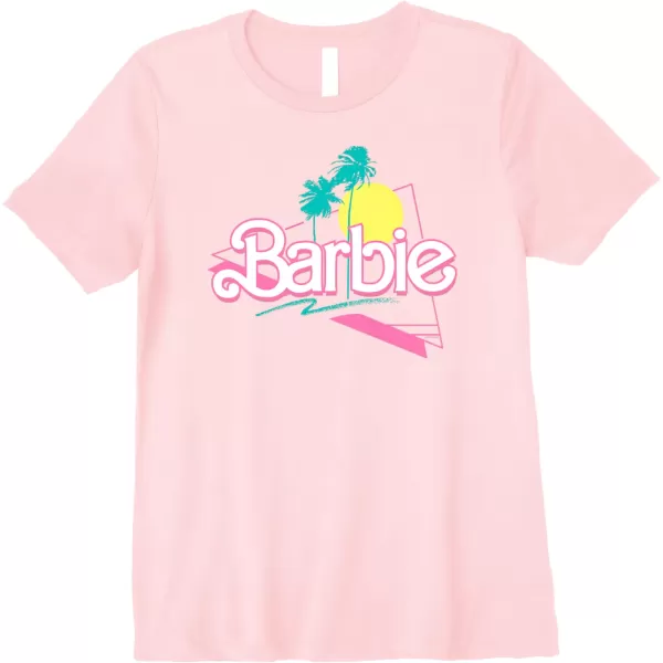 Barbie 90s Retro Logo Premium TShirtPink