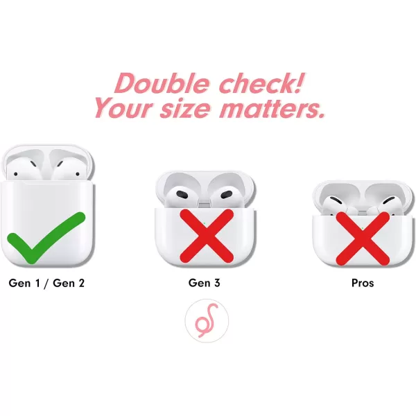 Sonix x Barbie Case for Apple AirPods Gen 1  Gen 2 Palm ParadiseBoba