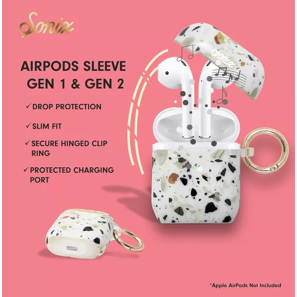 Sonix x Barbie Case for Apple AirPods Gen 1  Gen 2 Palm ParadiseConfetti