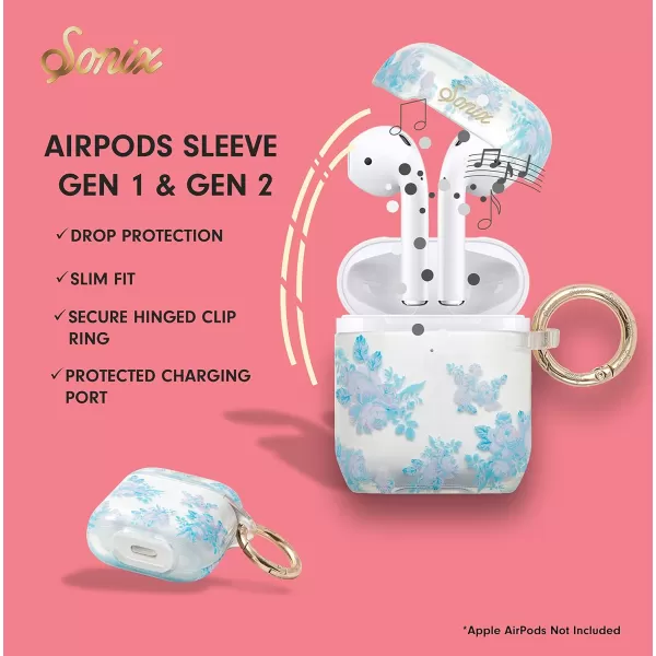 Sonix x Barbie Case for Apple AirPods Gen 1  Gen 2 Palm ParadiseFloral Bouquet