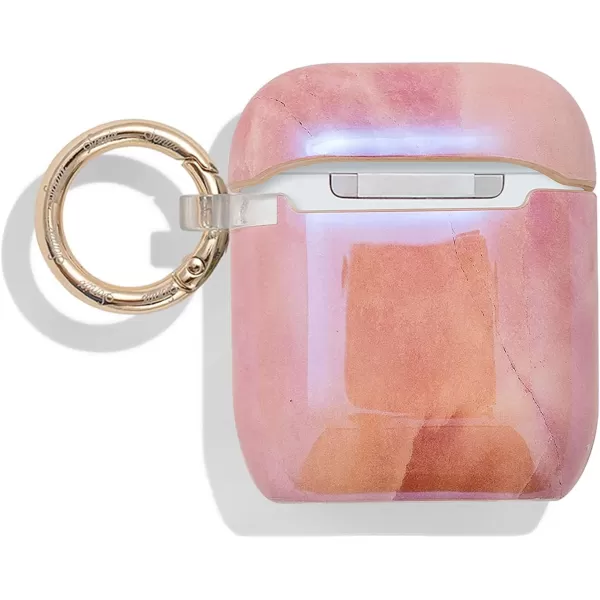 Sonix x Barbie Case for Apple AirPods Gen 1  Gen 2 Palm ParadiseMother of Pearl