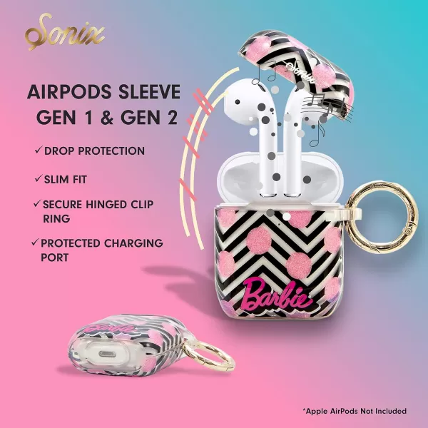 Sonix x Barbie Case for Apple AirPods Gen 1  Gen 2 Palm ParadiseVintage Barbie