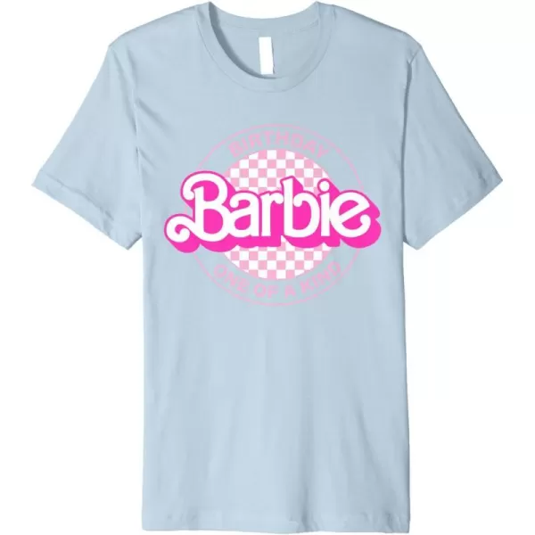 Barbie  Barbie Birthday Classic  One of a Kind Premium TShirtBaby Blue