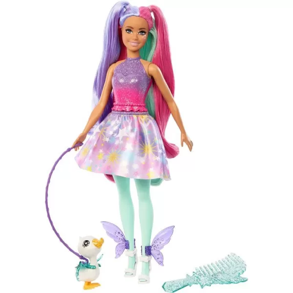 Barbie A Touch of Magic Doll amp Accessories The Glyph with Fantasy Outfit Pet Leash amp Styling AccessoriesGlyph