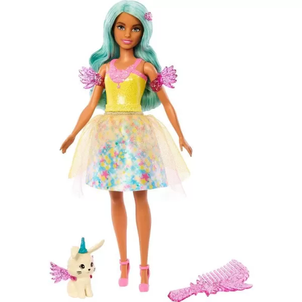 Barbie A Touch of Magic Doll amp Accessories The Glyph with Fantasy Outfit Pet Leash amp Styling AccessoriesTeresa