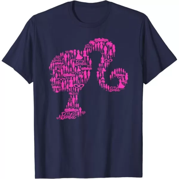 Barbie Classic Silhouette TShirtNavy Blue