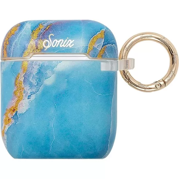 Sonix x Barbie Case for Apple AirPods Gen 1  Gen 2 Palm ParadiseIce Blue Marble