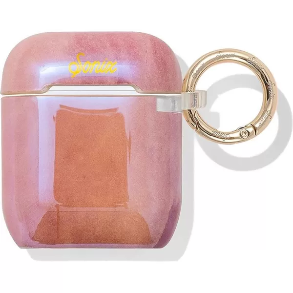 Sonix x Barbie Case for Apple AirPods Gen 1  Gen 2 Palm ParadiseMother of Pearl