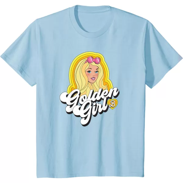 Barbie  Golden Girl TShirtBaby Blue