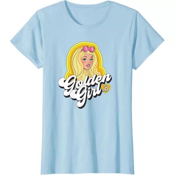 Barbie  Golden Girl TShirtBaby Blue