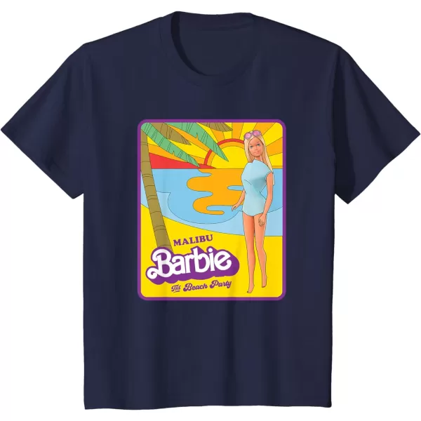 Barbie  Malibu Barbie Beach Party TShirtNavy Blue