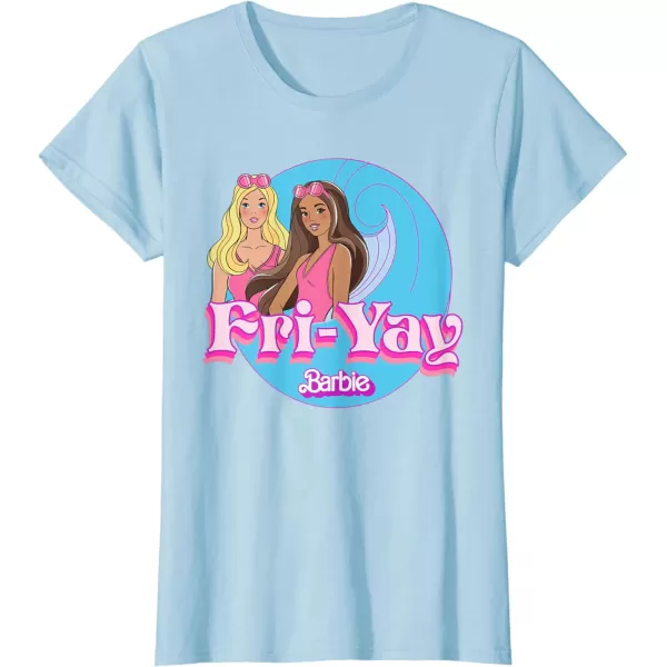 Barbie  Summer FriYay TShirtBaby Blue