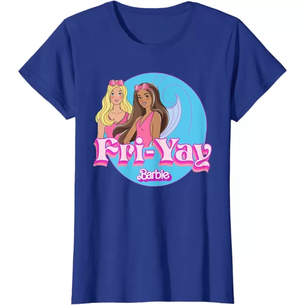 Barbie  Summer FriYay TShirtRoyal Blue