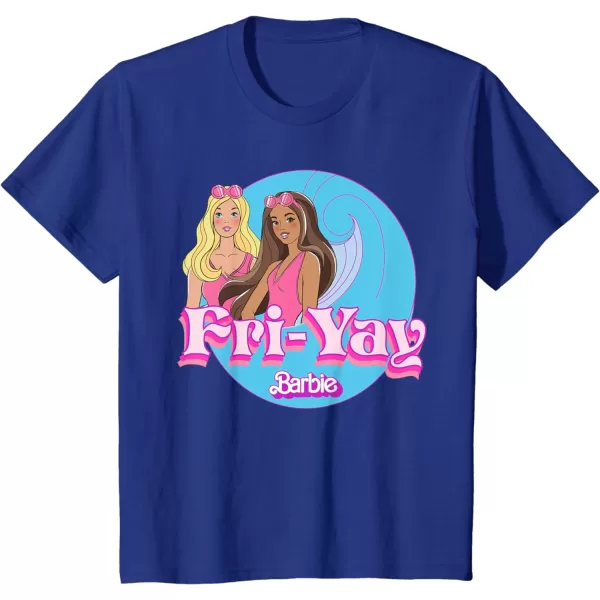 Barbie  Summer FriYay TShirtRoyal Blue