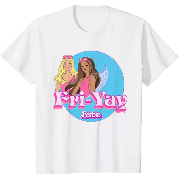 Barbie  Summer FriYay TShirtWhite