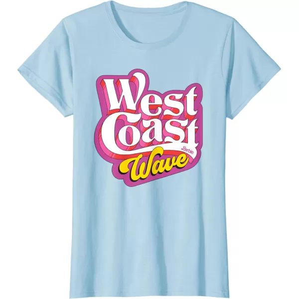 Barbie  West Coast Wave TShirtBaby Blue