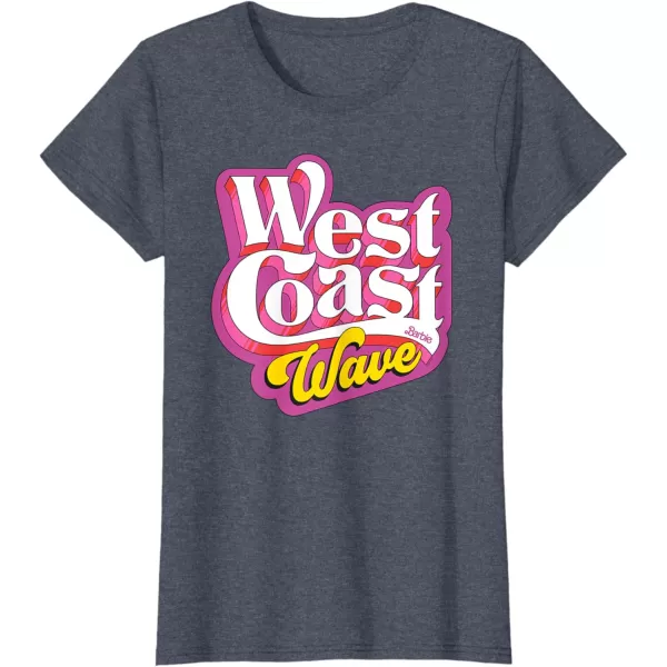 Barbie  West Coast Wave TShirtHeather Blue