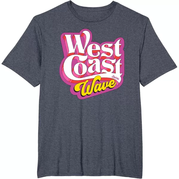 Barbie  West Coast Wave TShirtHeather Blue