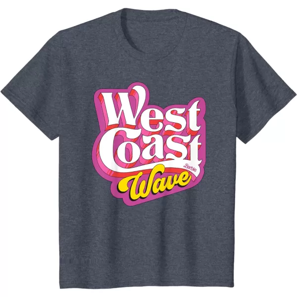 Barbie  West Coast Wave TShirtHeather Blue