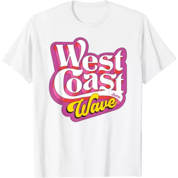 Barbie  West Coast Wave TShirtWhite