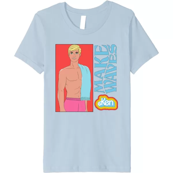 Ken  Make Waves Premium TShirtBaby Blue